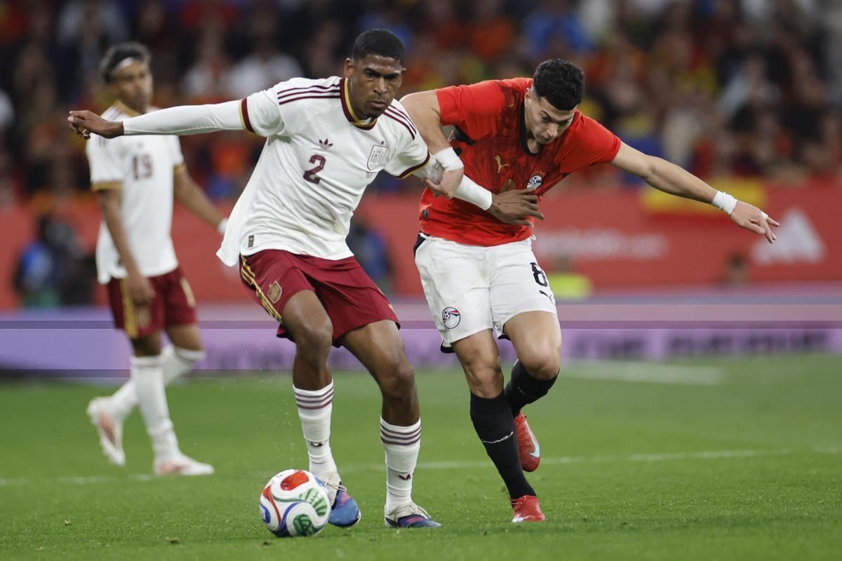 Amistoso internacional: España - Egipto, en imágenes