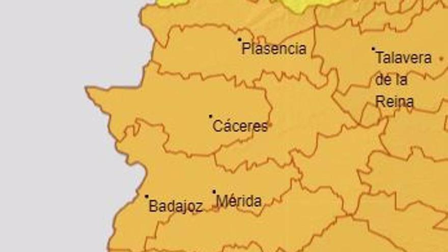 Extremadura continua este domingo en alerta por calor con nivel naranja