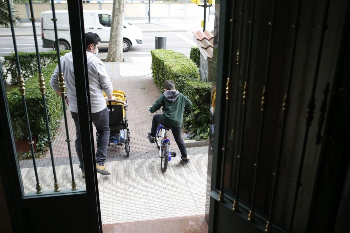 Los niños y niñas vuelven a las calles de Zaragoza