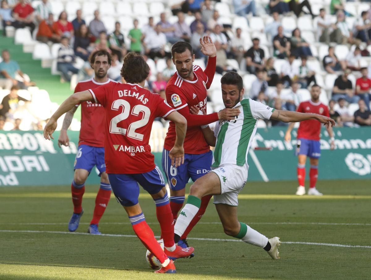 Las imágenes del Córdoba C.F.-Real Zaragoza