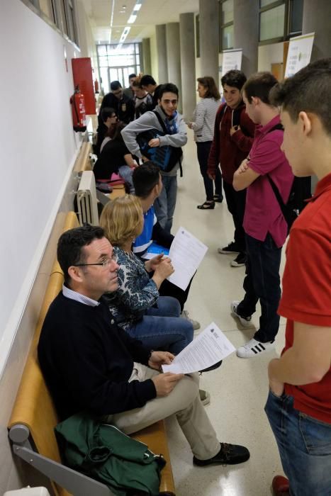 Segunda jornada de selectividad en Asturiras