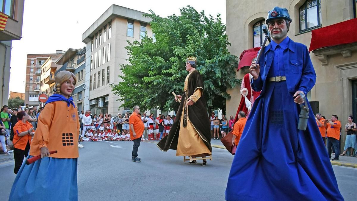 Acte d'inici oficial de la Festa major, l'any passat