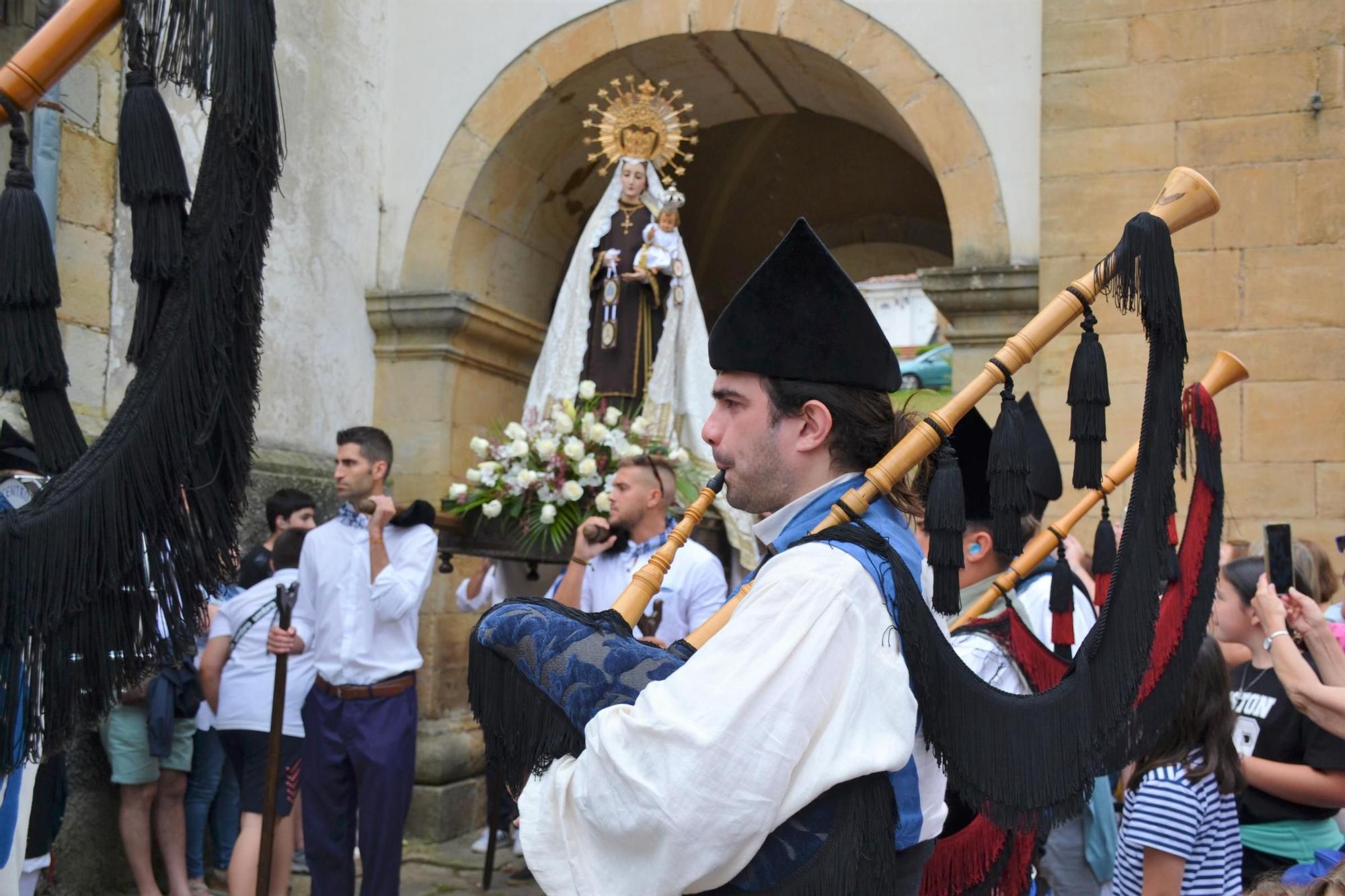 Lastres celebró la Virgen del Carmen