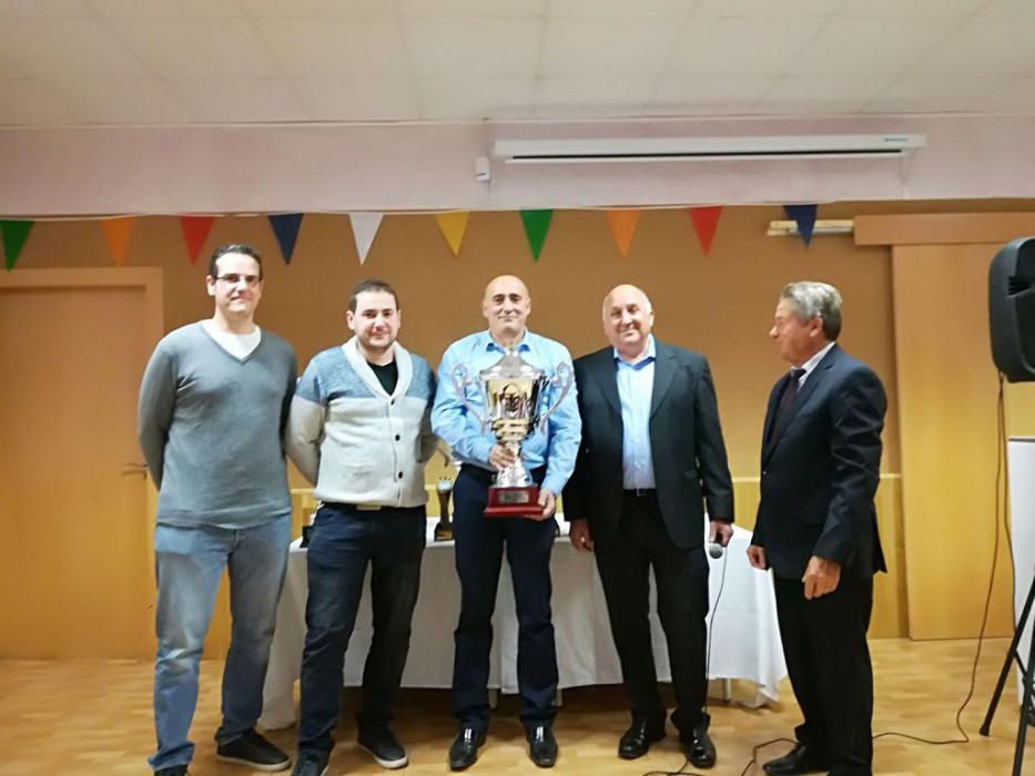 Entrega de premios de la Liga de Bolos Huertanos