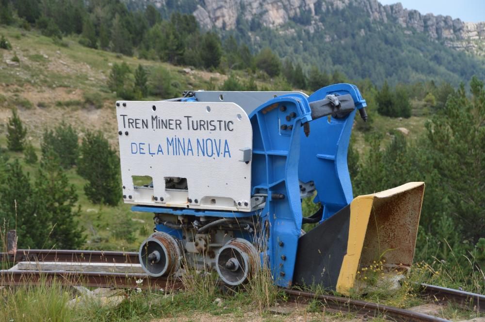 El trenet de coll de Pradell, en via morta