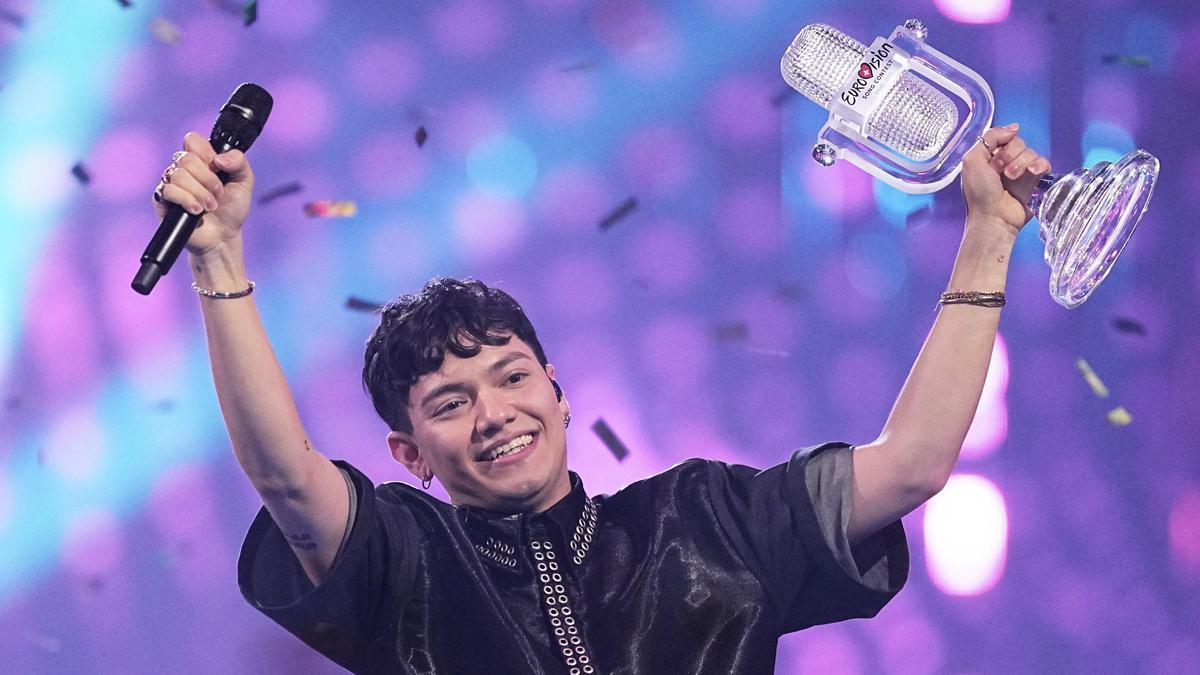 El ganador del Festival de Eurovisión 2025, JJ, de Austria.