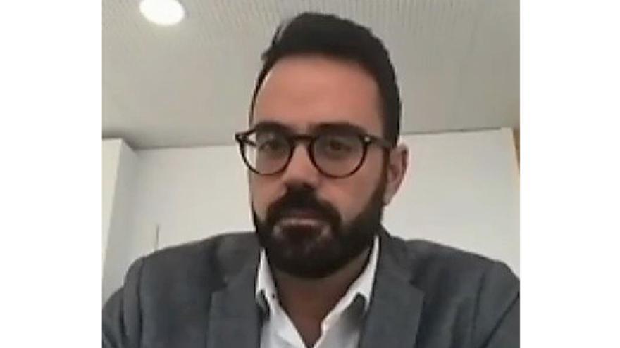 Adrián Santos, concejal de urbanismo del Ayuntamiento de Alicante.