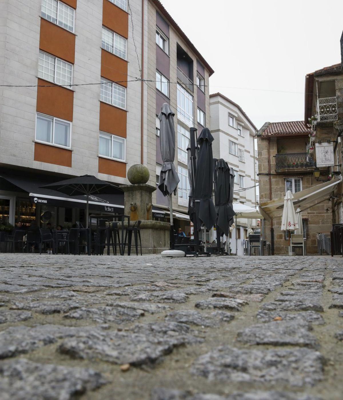 Plaza de As Rodas de Cambados.