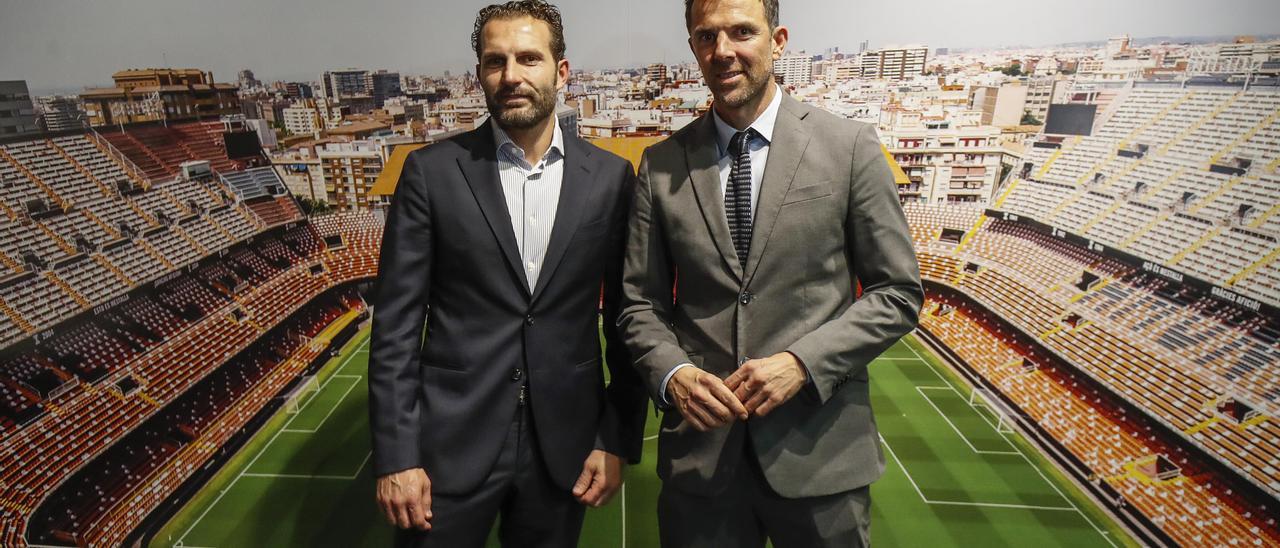 Rueda de prensa pressentacion de Ruben Baraja como nuevo entrenador del Valencia cf