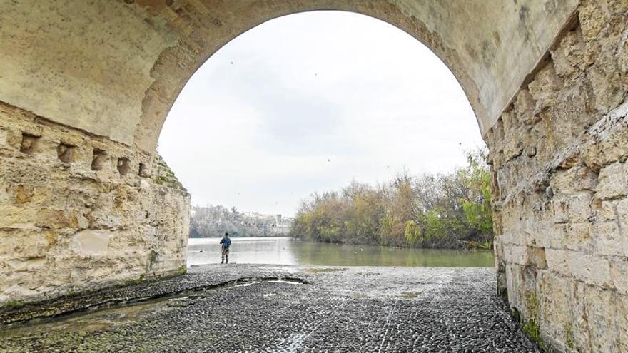 La ausencia de desembalses deja el río en niveles mínimos