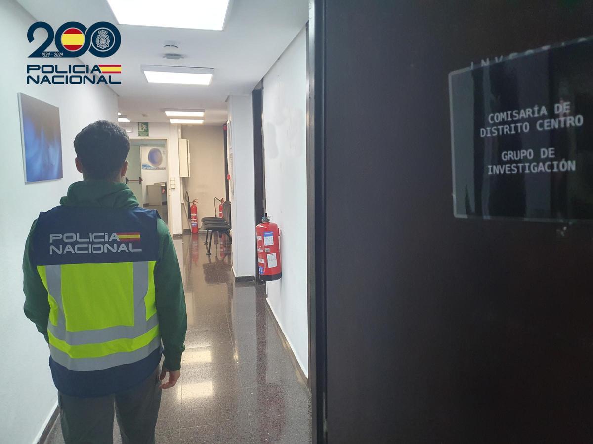 La Comisaría de Distrito Centro de la Policía Nacional.