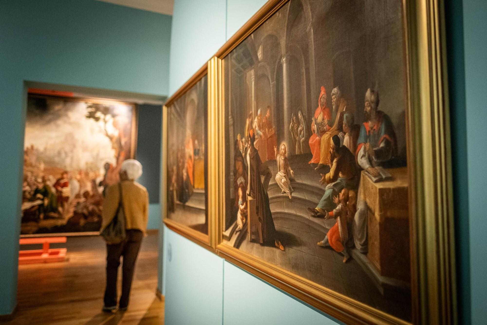 Presentación de la exposición de Juan de Miranda en Santa Cruz