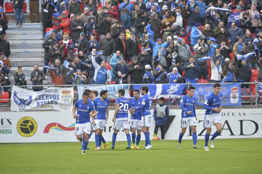 Mirandés - Oviedo, en imágenes