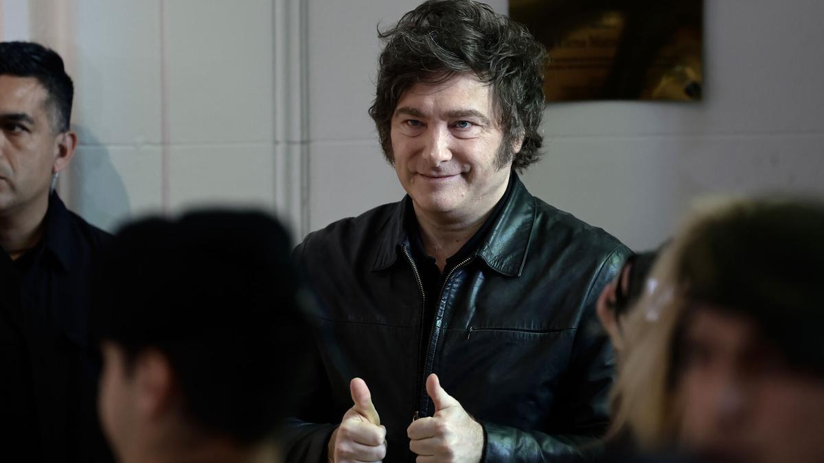 El presidente de Argentina, Javier Milei.