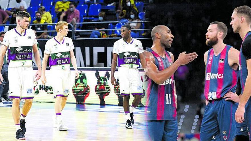 Unicaja y Baskonia, muy necesitados de victorias para mejorar en la clasificación y en su autoestima, se ven las caras este domingo en el Buesa Arena de Vitoria.