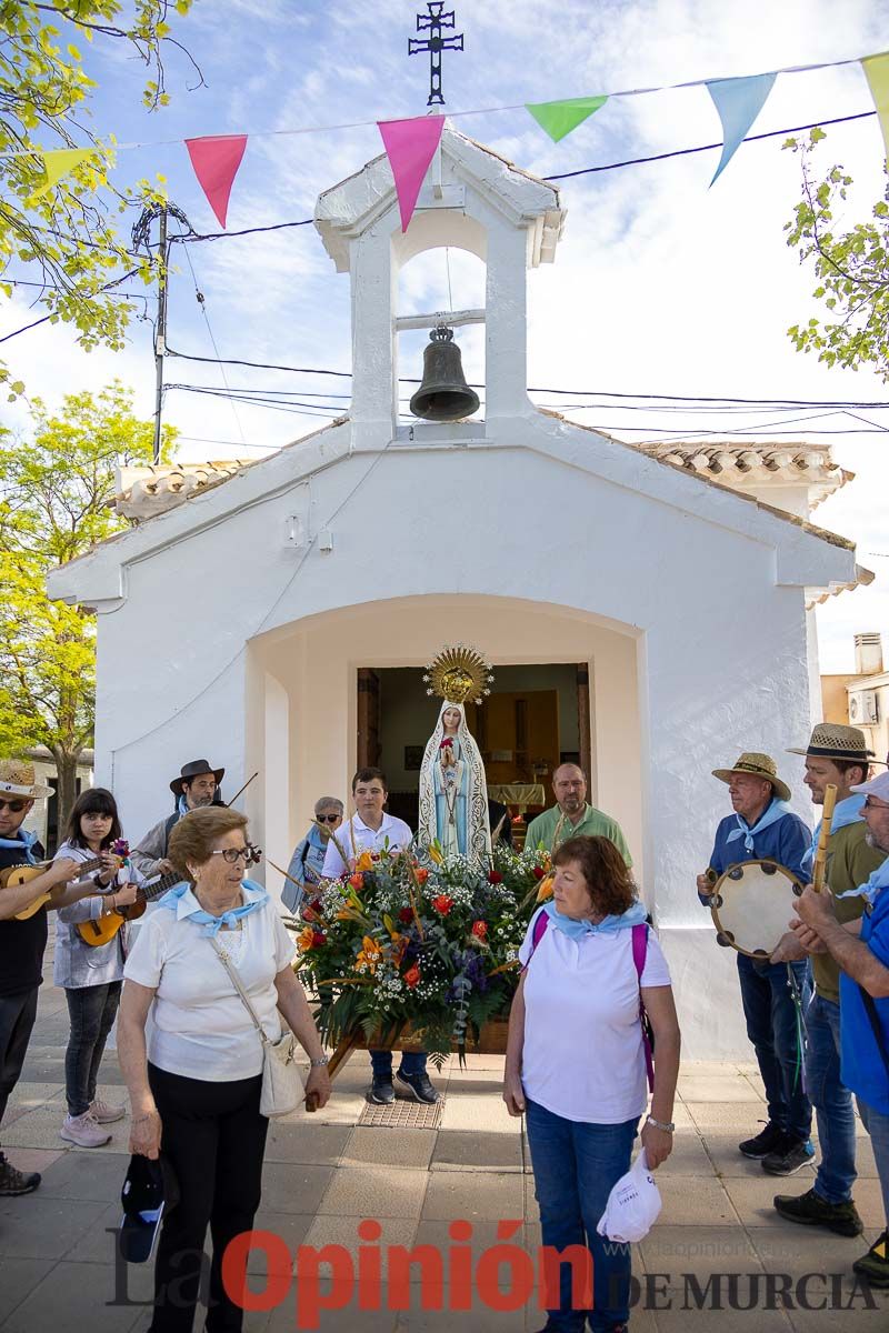 Así ha sido la Romería de los vecinos de Los Royos y El Moralejo a la ermita de los Poyos de Celda en Caravaca