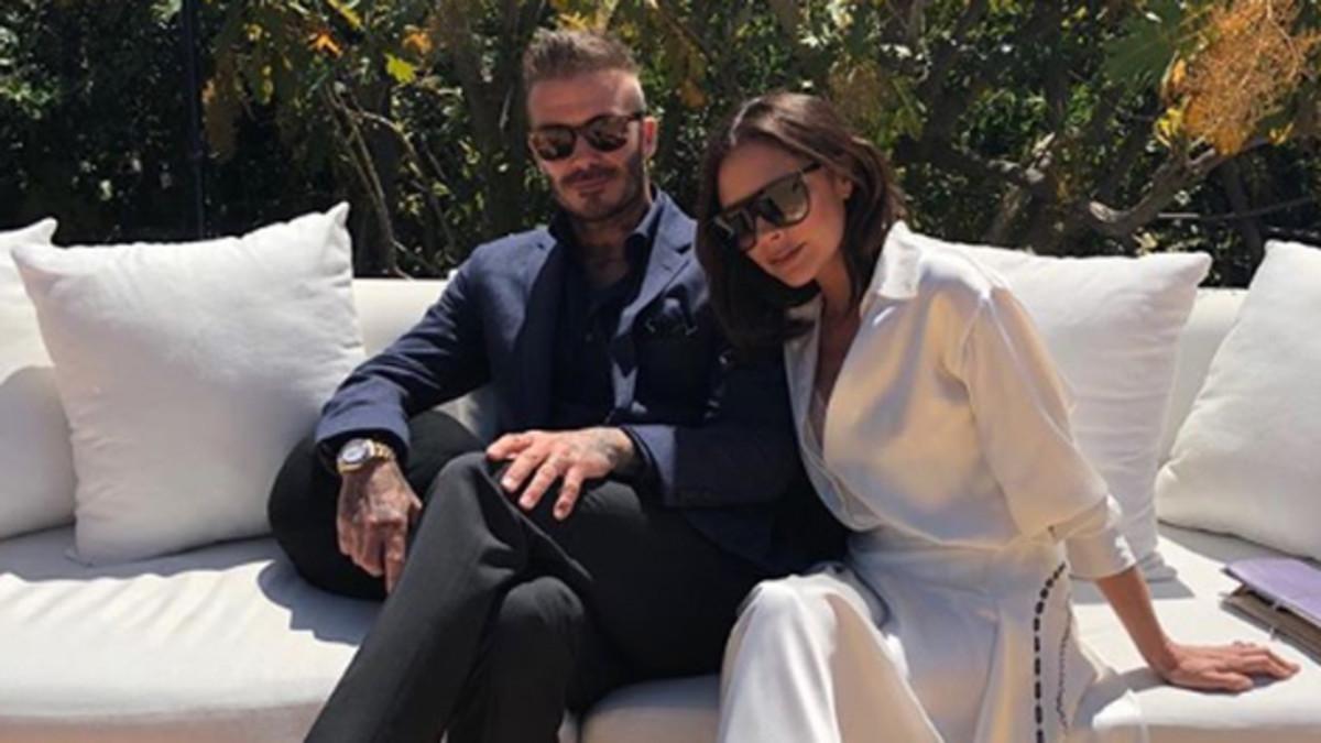 Los Beckham celebran su 19º aniversario de casados