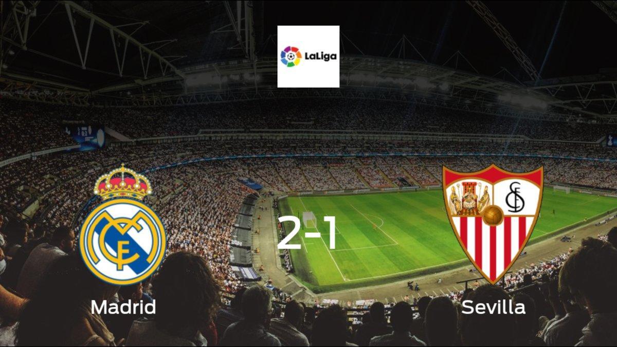 Madrid earned hard-fought win over Sevilla 2-1 at Santiago Bernabeu