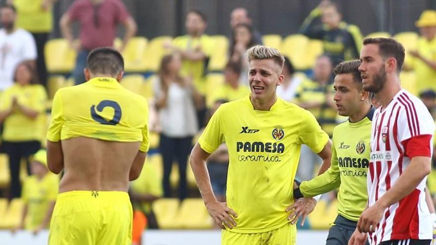 El Villarreal B se despide del ascenso a Segunda A tras no pasar del empate ante el Logroñés (1-1)