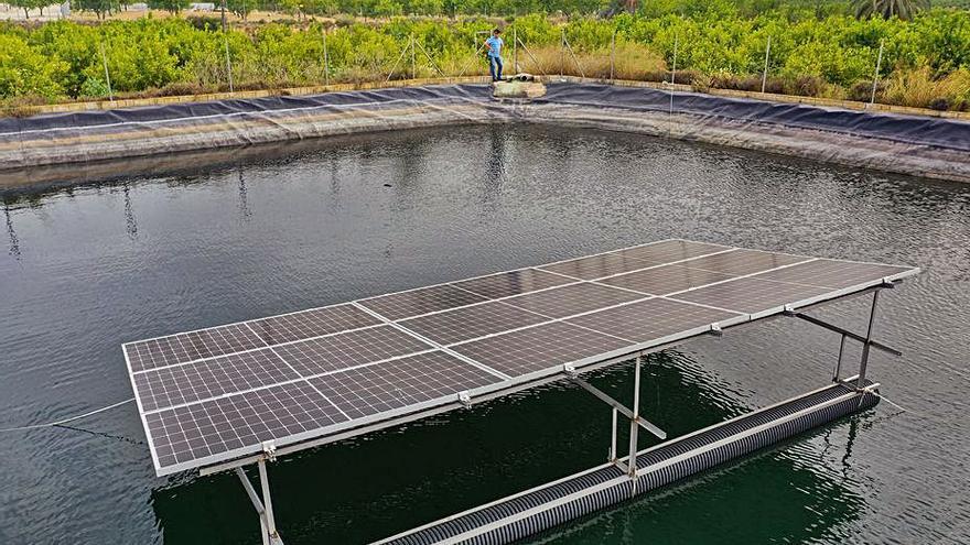 Instalación fotovoltaica de José Vicente Andreu. | TONY SEVILLA