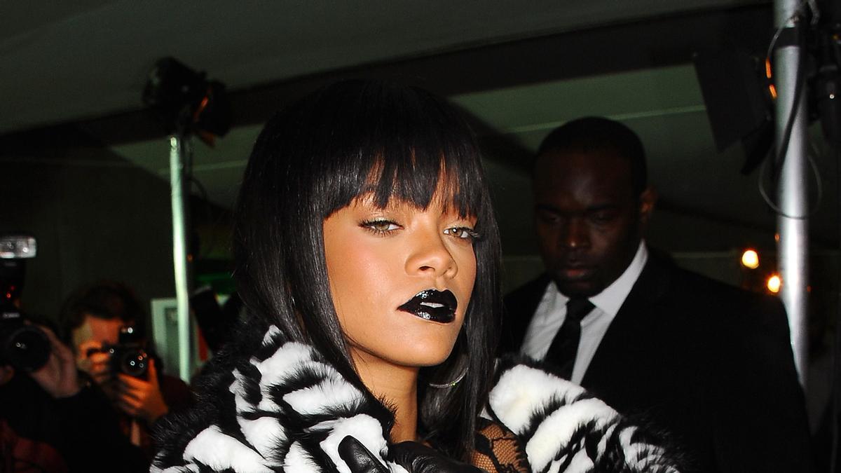 Los looks de Rihanna. Black Glam