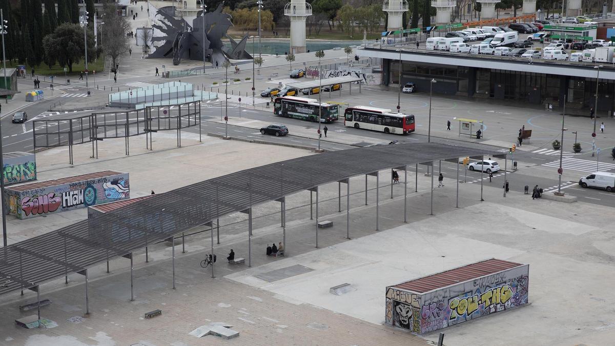 Països Catalans i l’estació de Sants es fondran en un sol espai sense cotxes