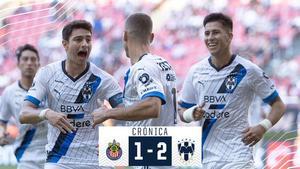 Los Rayados celebran su triunfo