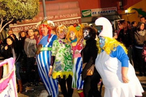 Cabalgata - desfiles de inicio de los carnavales de Aguimes