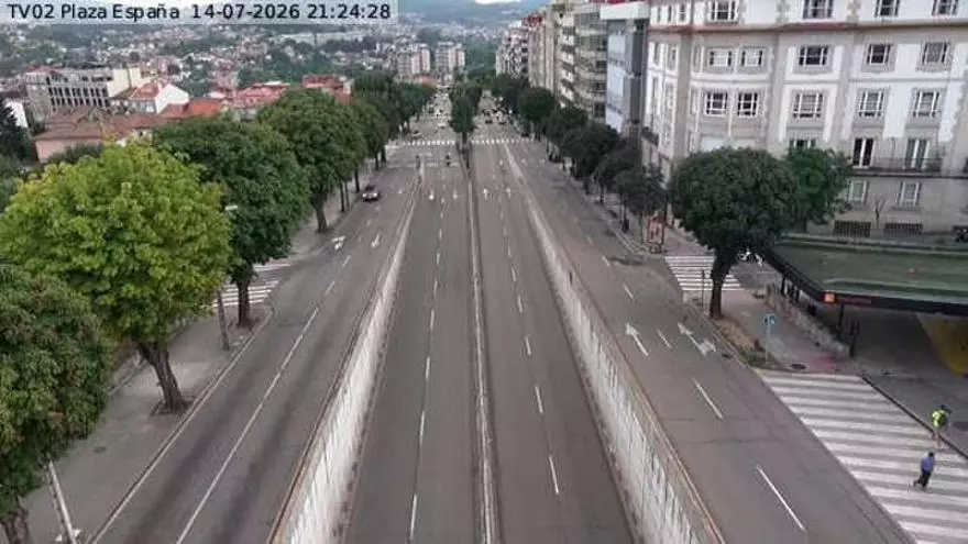 El tráfico en Vigo y su área se detiene para seguir el España-Francia