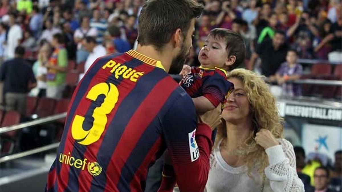 Milan Piqué cree que su padre también jugaría bien de portero. Y Shakira, también