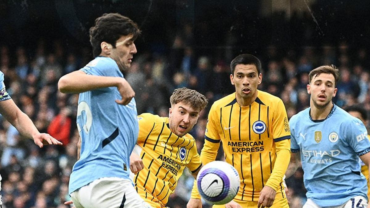 Khusanov se marcó en su propia portería el 2-2 del Brighton