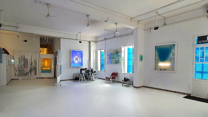 Die Galerie kann per Streaming besichtigt werden oder „oldschool“ beim Besuch vor Ort. | FOTO: NX ART GALLERY