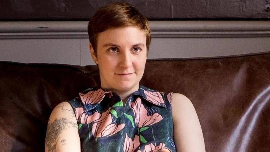 La actriz Lena Dunham.