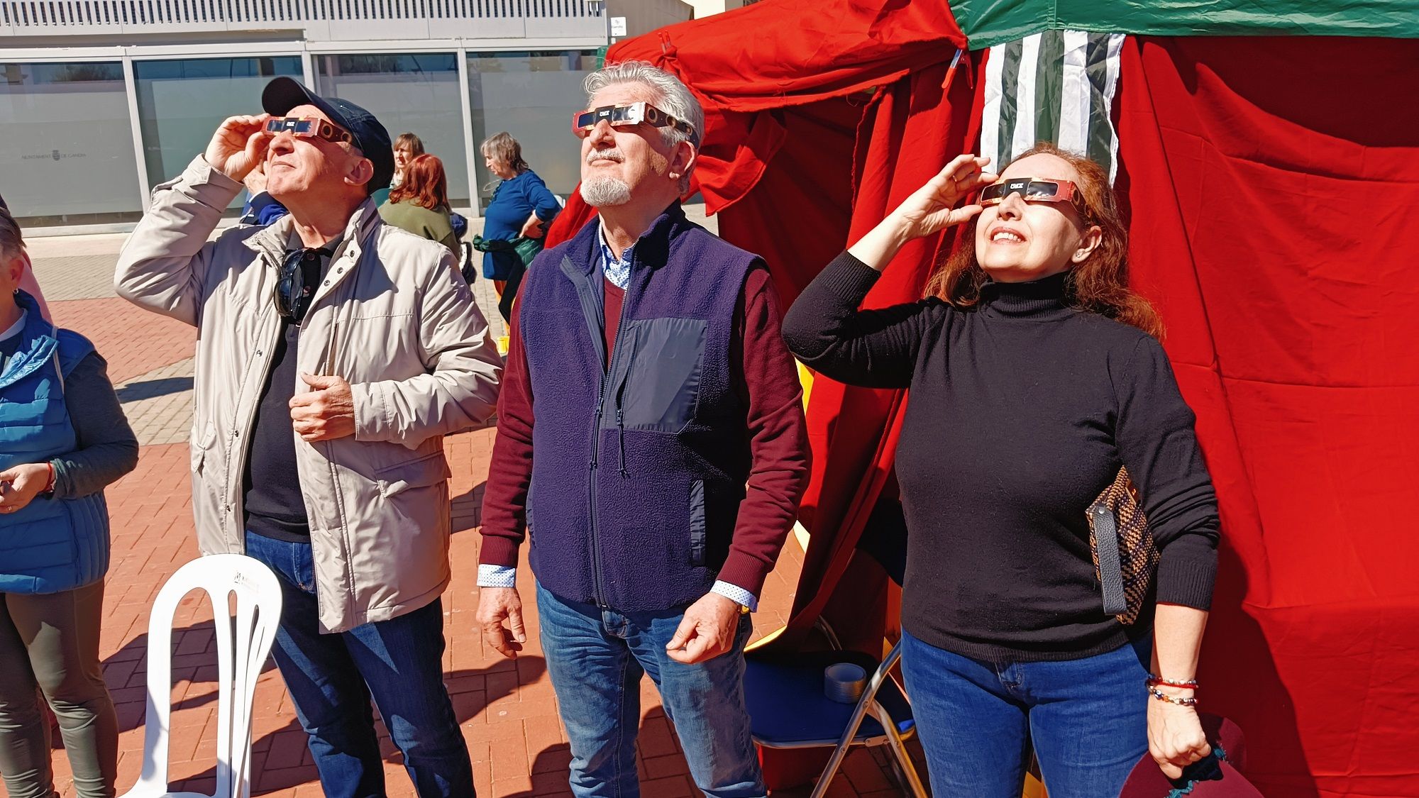 Así se ha visto en Gandia el eclipse de Sol