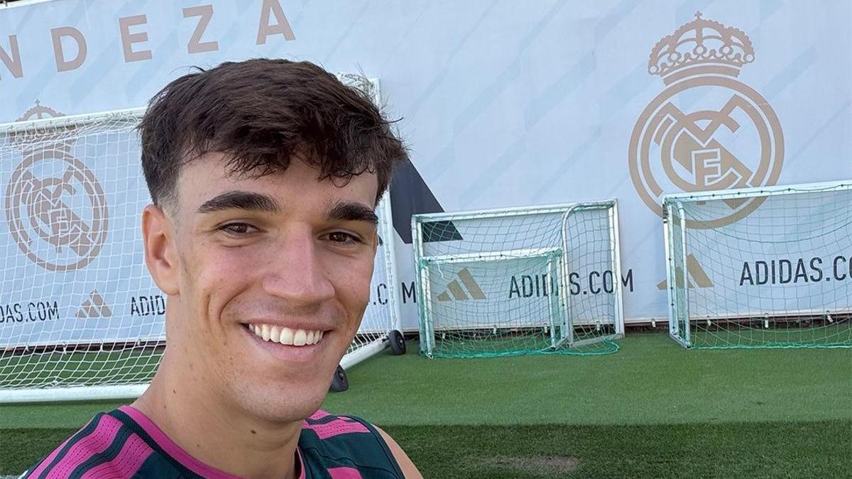 Espí, de los primeros en llegar a Valdebebas