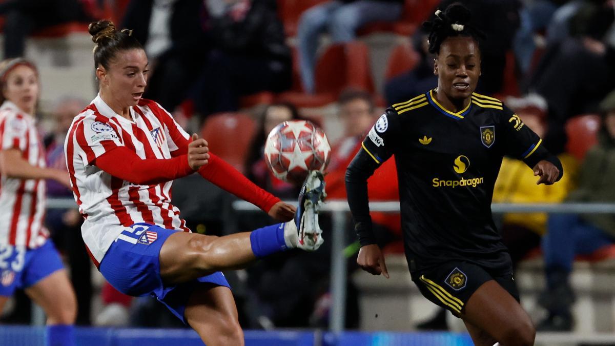 El Manchester United fue el verdugo del Atlético de Madrid en la Champions League Femenina