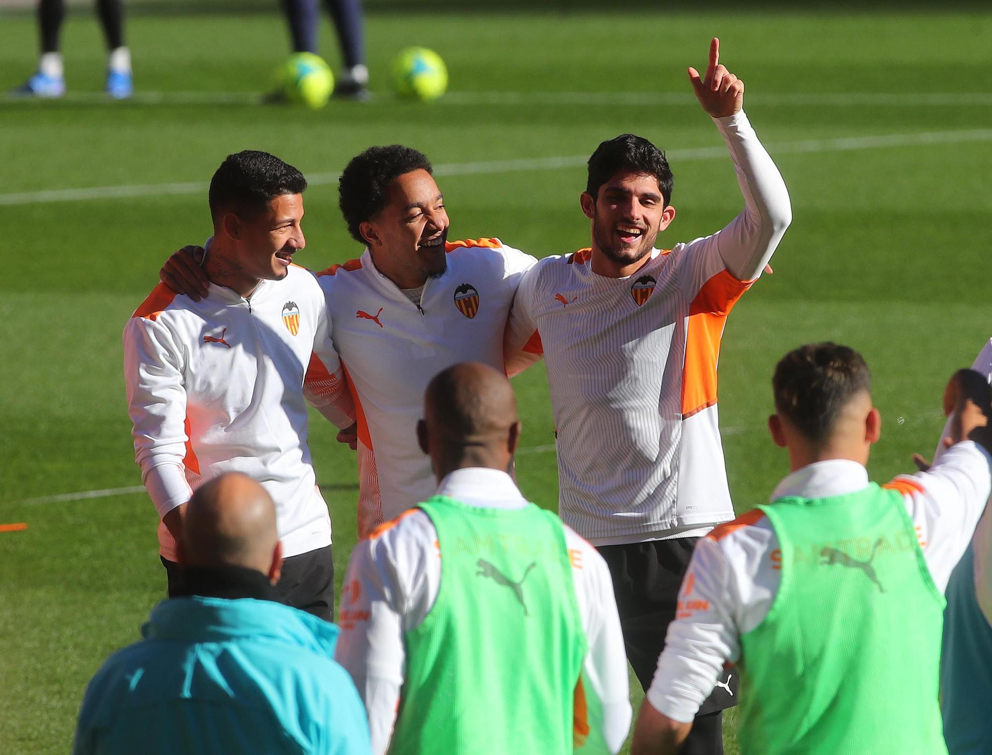 Así ha sido el entrenamiento de hoy del Valencia CF