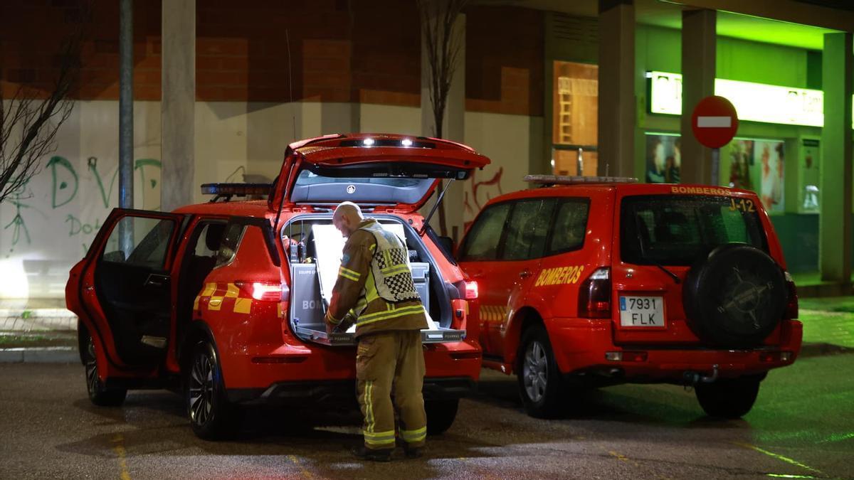 Galería | Escape de gas en la barriada de Nuevo Cáceres