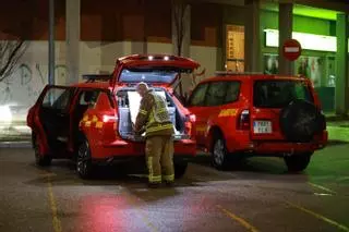 Galería | Escape de gas en la barriada de Nuevo Cáceres