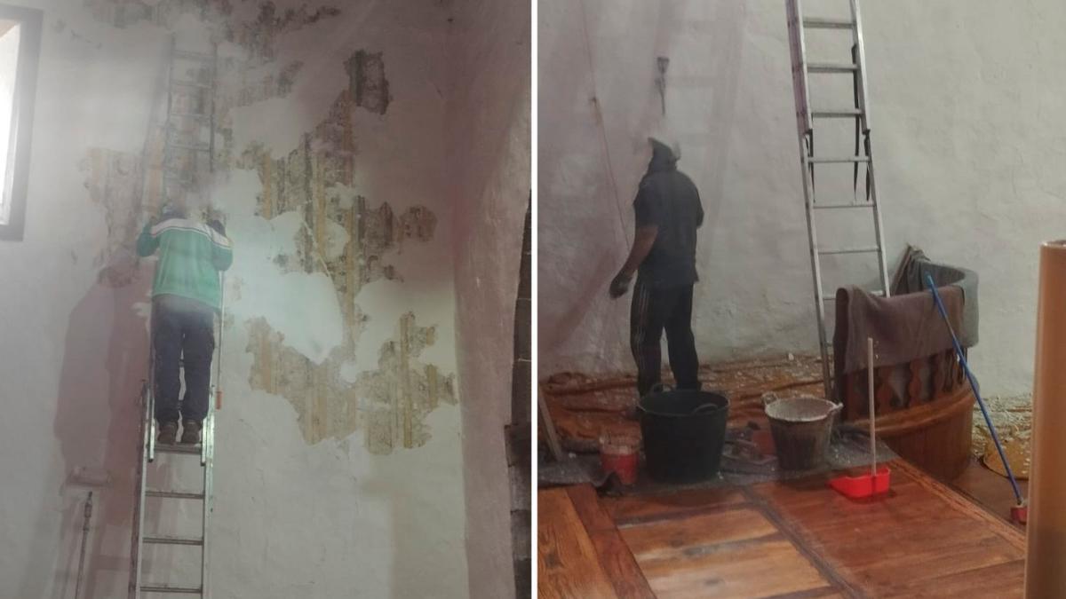 El cura de Canarias que dañó los frescos de una iglesia pide perdón