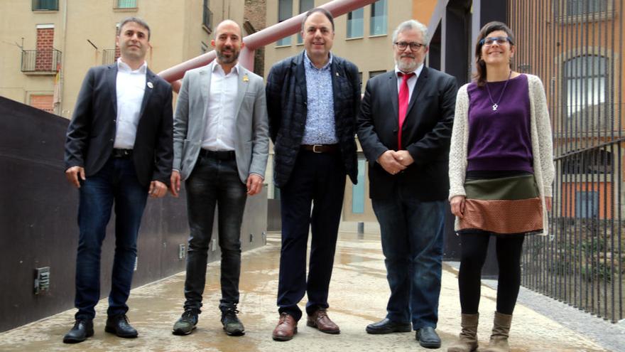 Candidats a l&#039;alcaldia que tenen representació.