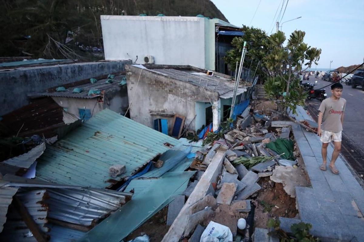 El tifón Kalmaegi deja casi 200 muertos y más de 100 desaparecidos en Filipinas y Vietnam