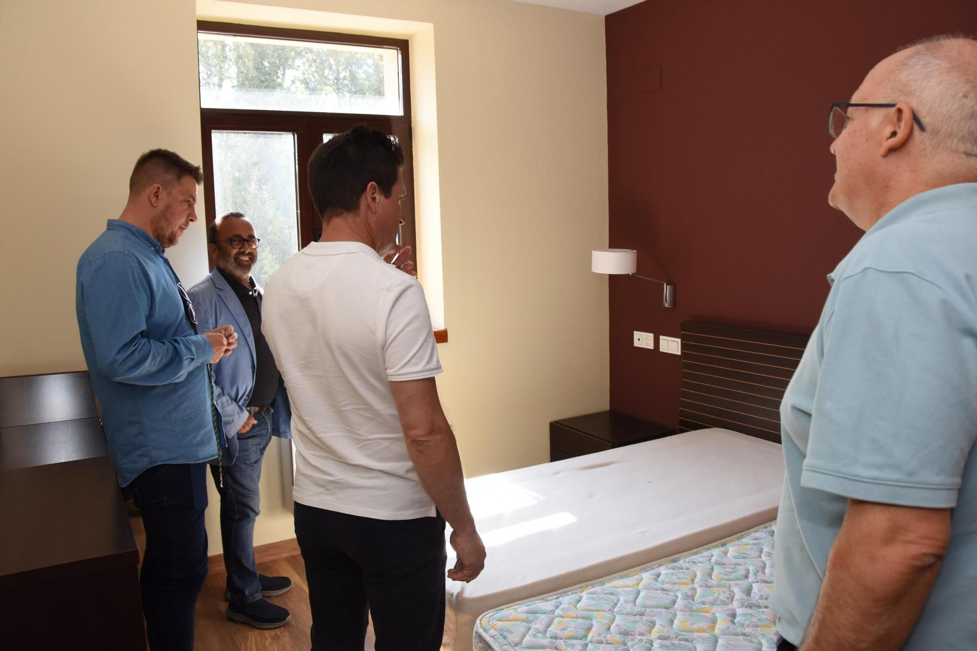 Así luce la hospedería de La Serrana tas las reformas ejecutadas.