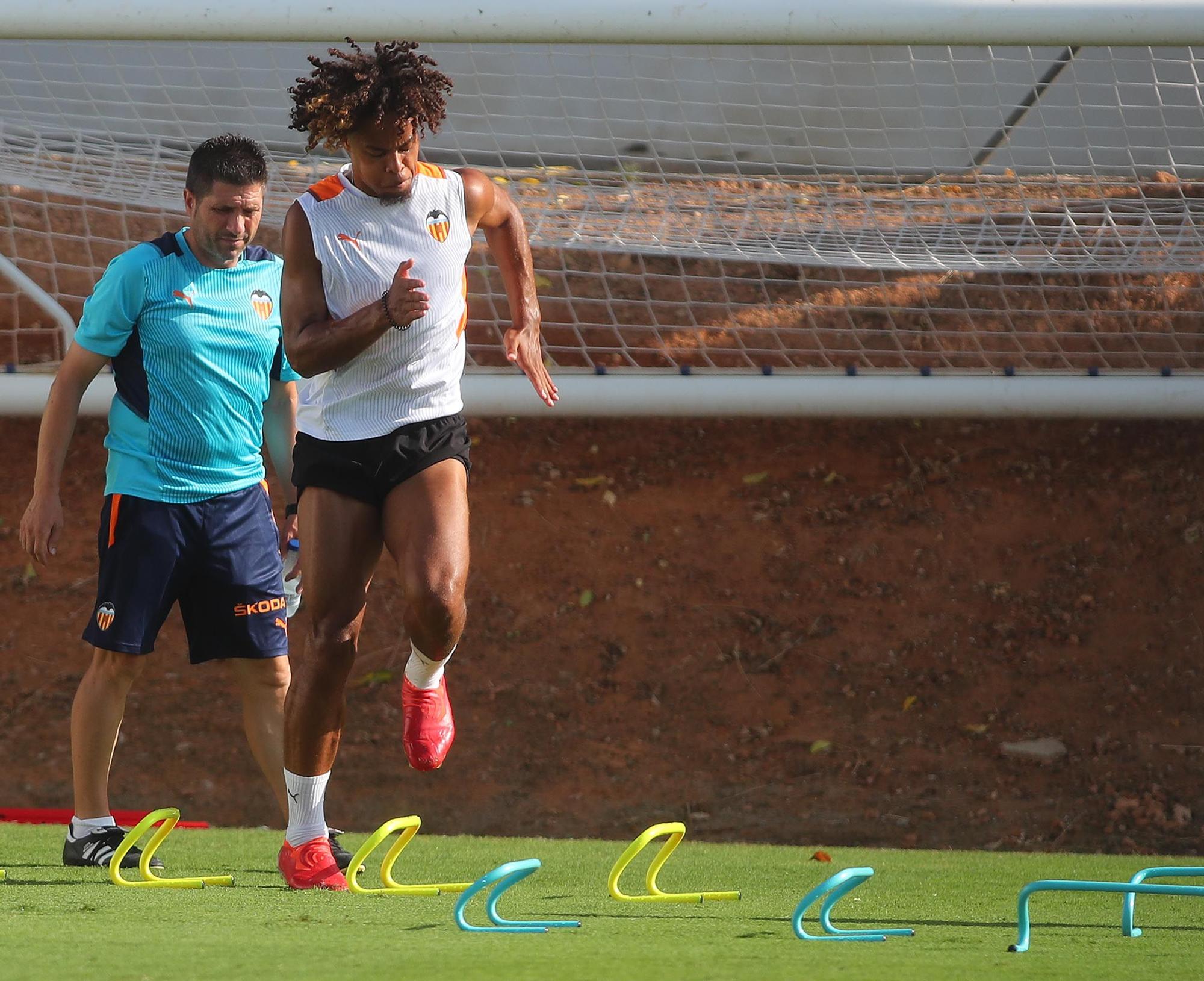 Así ha sido el entrenamiento de hoy del Valencia CF