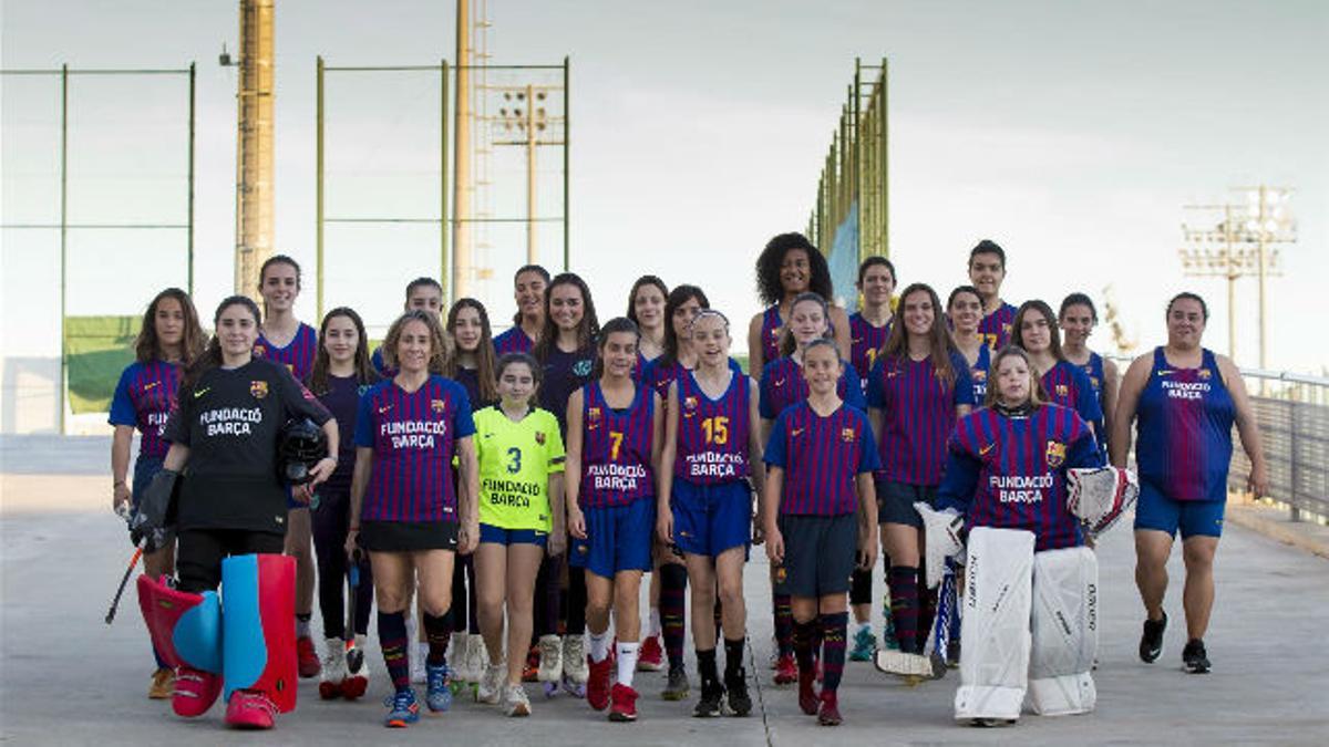 El making of de la foto de las mujeres del Barça