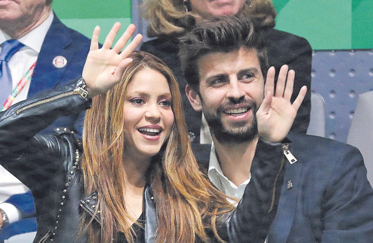Shakira y Piqué en una imagen de archivo. 