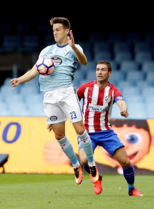 Las mejores fotografías del encuentro en Balaídos entre el Celta y el Atlético de Madrid