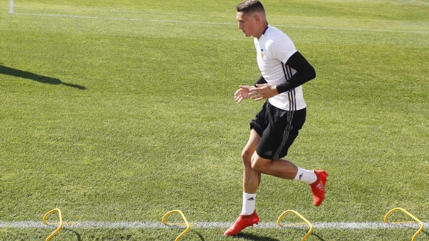 El entrenamiento del Valencia CF, en imágenes