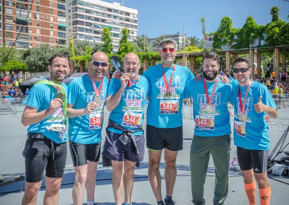 MARATÓN EKIDEN VALENCIA: Mediterránea, Serrano CA y RedoltaMIX se imponen en las tres categorías