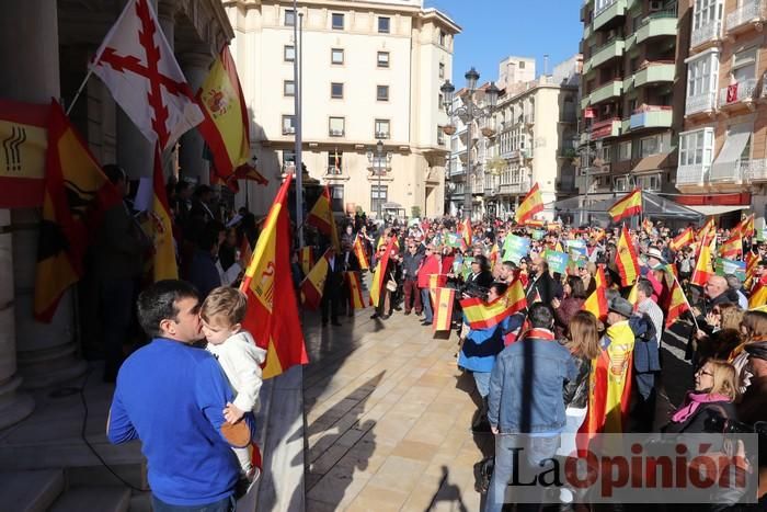 Concentración 'España existe' en Cartagena